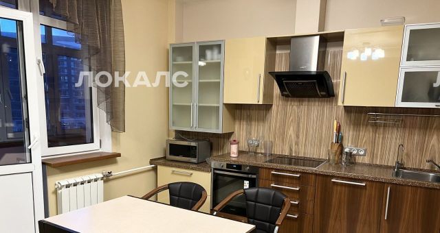 Сдаю двухкомнатную квартиру на улица Авиаконструктора Микояна, 14к3, метро Зорге, г. Москва