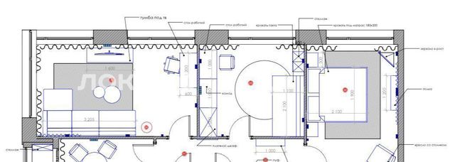 Сдам 3к квартиру на Гжатская улица, 5к7, метро Кунцевская, г. Москва