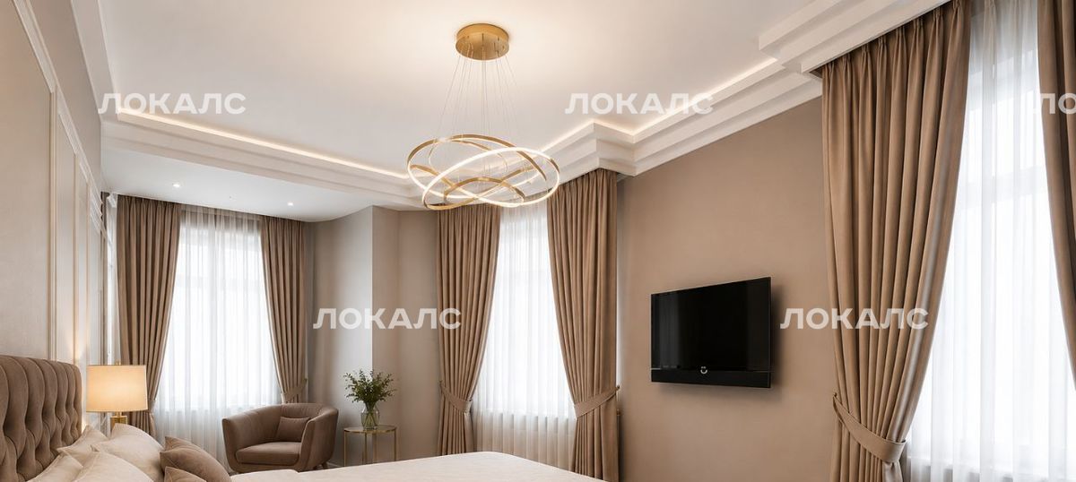 Сдается 4-комнатная квартира на Хлыновский тупик, 4, метро Боровицкая, г. Москва