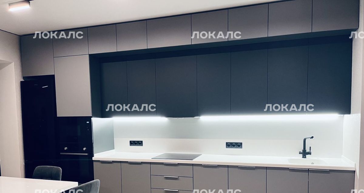 Сдается трехкомнатная квартира на Дмитровский проезд, 1, метро Дмитровская, г. Москва