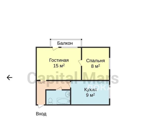 Сдам двухкомнатную квартиру на улица Линии Октябрьской Железной Дороги, 6А, метро Петровско-Разумовская, г. Москва