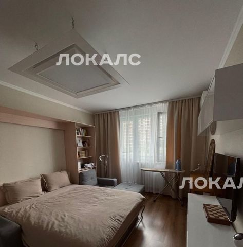 Снять 1-комнатную квартиру на Рублевское шоссе, 14К3, метро Молодёжная, г. Москва