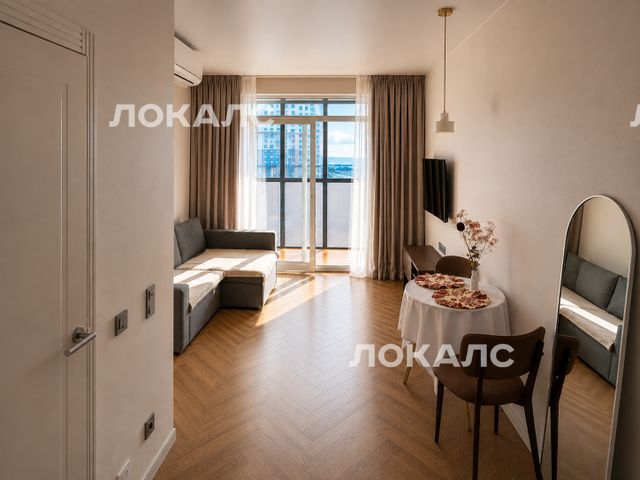 Аренда 1-комнатной квартиры на г Санкт-Петербург, ул Чирикова, д 5 стр 1, метро Приморская, г. Санкт-Петербург