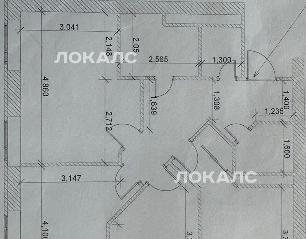 Сдам 3-комнатную квартиру на улица Искры, 1, метро Ботанический сад, г. Москва