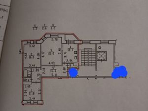 3-к кв. Санкт-Петербург Наличная ул., 48к2 (81.0 м²)