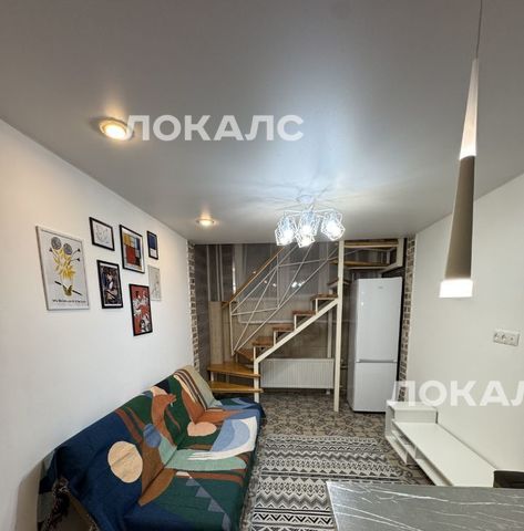 Сдается 1к квартира на Автозаводская улица, 23К7, метро Тульская, г. Москва