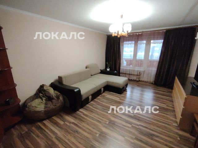 Сдам однокомнатную квартиру на г Москва, ул Елецкая, д 35 к 2, метро Красногвардейская, г. Москва