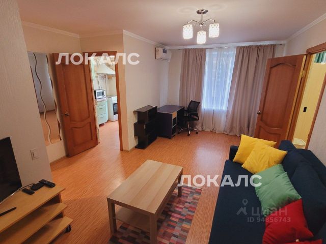 Аренда 2-комнатной квартиры на улица Сокольнический Вал, 6К2, метро Рижская, г. Москва
