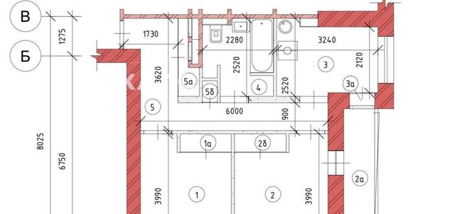 Аренда 2х-комнатной квартиры на Большая Грузинская улица, 40К2, метро Баррикадная, г. Москва