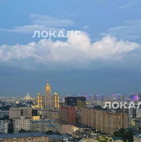 Сдам 4-комнатную квартиру на Большая Декабрьская улица, 1, метро Беговая, г. Москва