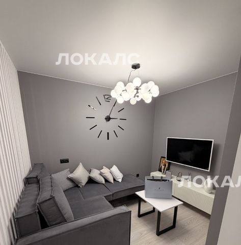 Сдается 1к квартира на Тучковская улица, 2, метро Парк Победы, г. Москва