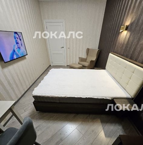 Сдается однокомнатная квартира на Старокрымская улица, 15к1, метро Улица Старокачаловская, г. Москва