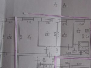 4-к кв. Санкт-Петербург Искровский просп., 29 (88.8 м²)