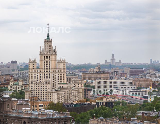 Аренда однокомнатной квартиры на г Москва, пл Курского Вокзала, д 1, метро Чкаловская, г. Москва