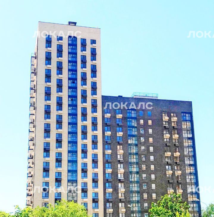 Сдаю 3-комнатную квартиру на улица Генерала Глаголева, 5К1, метро Хорошёвская, г. Москва