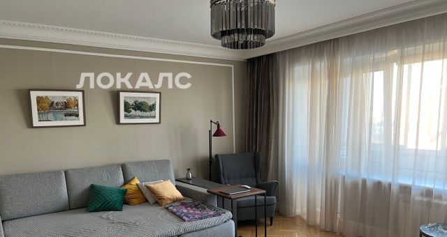 Сдается однокомнатная квартира на улица Малая Полянка, 8, метро Октябрьская, г. Москва