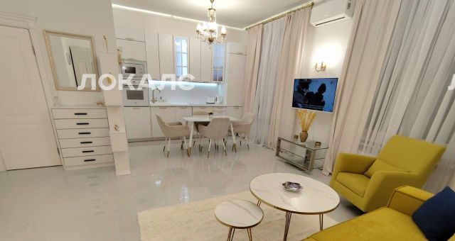 Снять 1-комнатную квартиру на улица Зорге, 9к1, метро Полежаевская, г. Москва