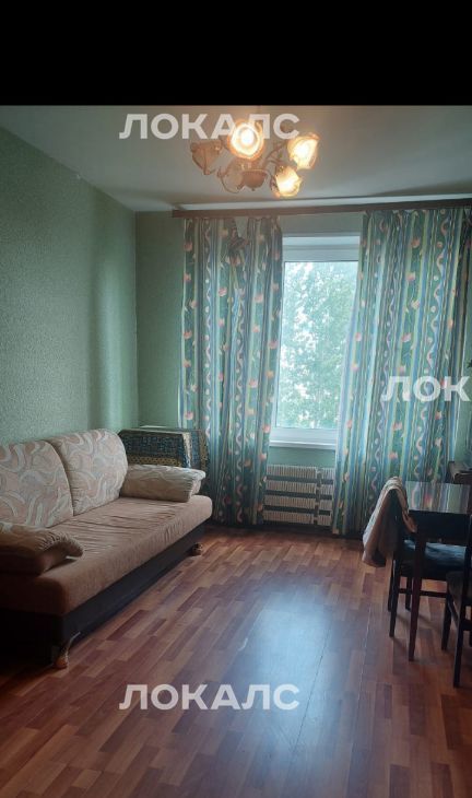 Снять однокомнатную квартиру на Окская улица, 4К1, метро Текстильщики, г. Москва