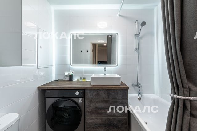 Аренда 1к квартиры на г Москва, ул Новоостаповская, д 7 к 1, метро Дубровка (МЦК), г. Москва