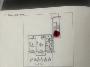 2-к кв. Санкт-Петербург Благодатная ул., 17 (44.9 м²)