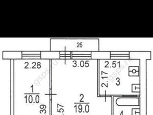 2-к кв. Москва Локомотивный проезд, 13 (43.5 м²)