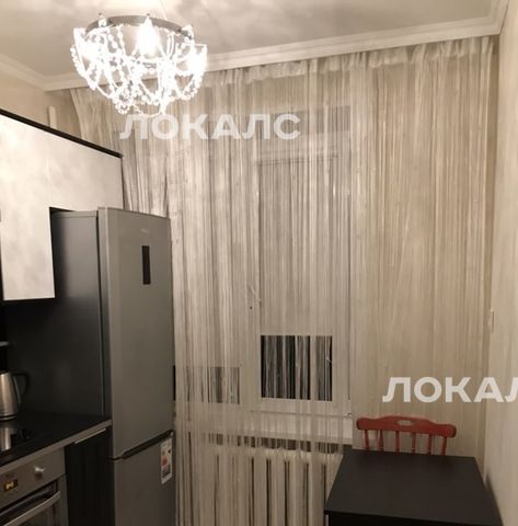 Сдам однокомнатную квартиру на улица Пилота Нестерова, 11, метро ЦСКА, г. Москва