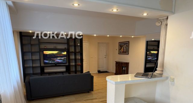 Снять 3-комнатную квартиру на Беговая улица, 2, метро Улица 1905 года, г. Москва