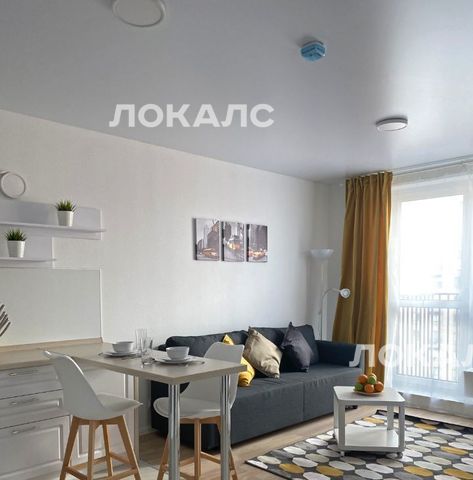 Аренда 1-к квартиры на улица Поляны, 5Ак1, метро Бульвар Дмитрия Донского, г. Москва