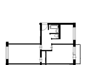 2-к кв. Санкт-Петербург просп. Большевиков, 33К3 (45.0 м²)