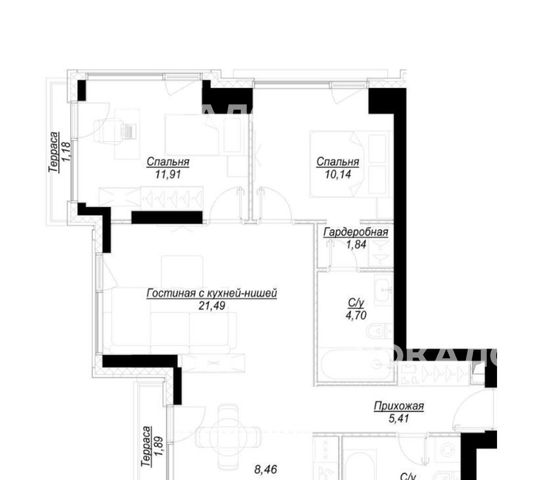 Сдам трехкомнатную квартиру на 1-й Сетуньский проезд, 8, метро Кутузовская, г. Москва