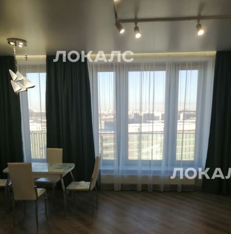 Сдается 1к квартира на Сколковское шоссе, 40к1, метро Кунцевская, г. Москва