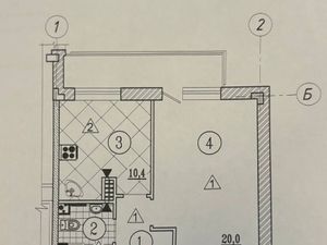1-к кв. Санкт-Петербург Туристская ул., 20к2 (38.8 м²)
