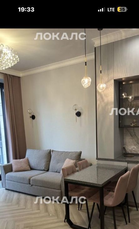 Снять 2-комнатную квартиру на Ленинградский проспект, 36с39, метро Динамо, г. Москва
