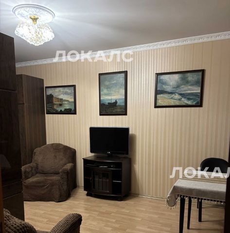 Сдаю 1к квартиру на Мячковский бульвар, 31/19, метро Братиславская, г. Москва