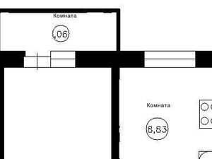 1-к кв. Москва Гагаринский пер., 31 (36.9 м²)