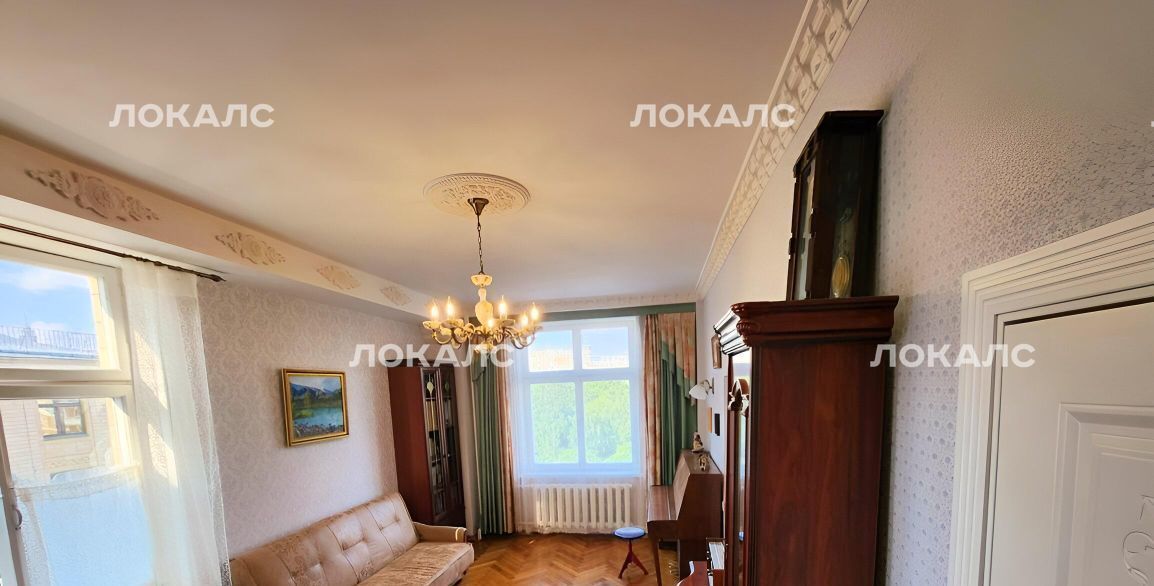 Аренда 2-комнатной квартиры на улица Куусинена, 11к2, метро Зорге, г. Москва