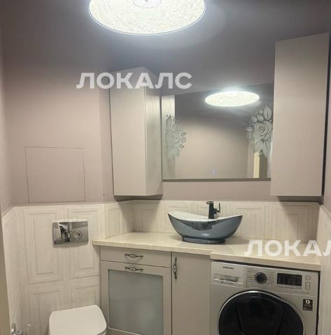 Сдам 3к квартиру на Рублевское шоссе, 70к5, метро Молодёжная, г. Москва