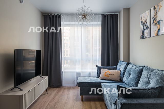 Сдается 1-комнатная квартира на г Москва, ул Новоостаповская, д 7 к 1, метро Дубровка (МЦК), г. Москва