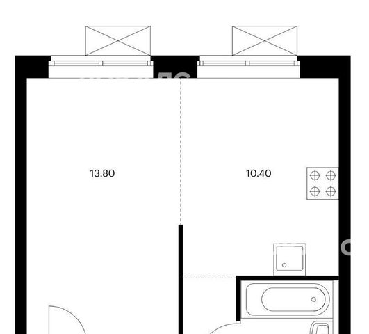 Сдается 1-комнатная квартира на проезд Стройкомбината, 1, метро Озёрная, г. Москва