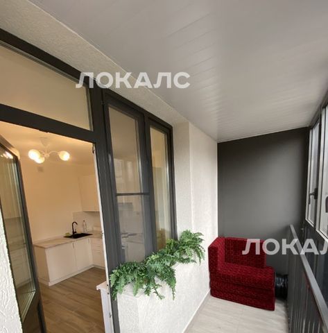 Сдам 1к квартиру на Касимовская улица, 39К2, метро Царицыно, г. Москва