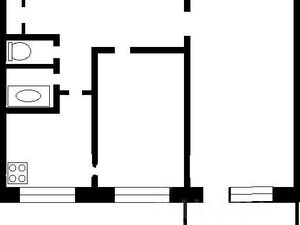 2-к кв. Москва Болотниковская ул., 33К2 (51.0 м²)