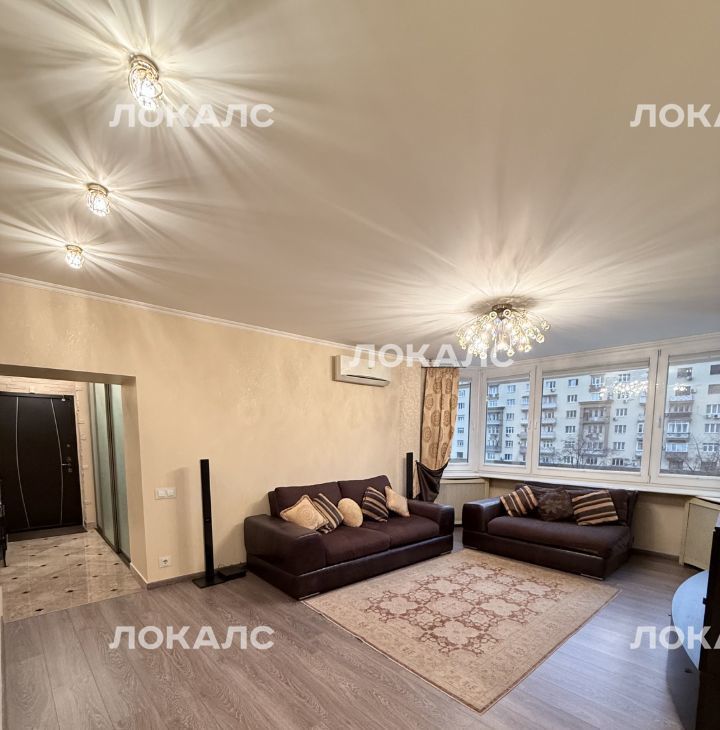 Сдаю трехкомнатную квартиру на улица Гвоздева, 7/4С1, метро Пролетарская, г. Москва