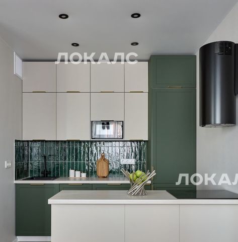 Сдается 4-комнатная квартира на проезд Стройкомбината, 1, метро Озёрная, г. Москва