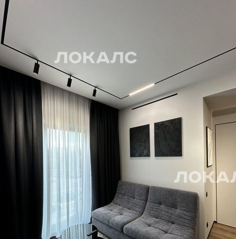 Сдаю 1-комнатную квартиру на улица 1-я Ямского Поля, 1к1, метро Белорусская, г. Москва