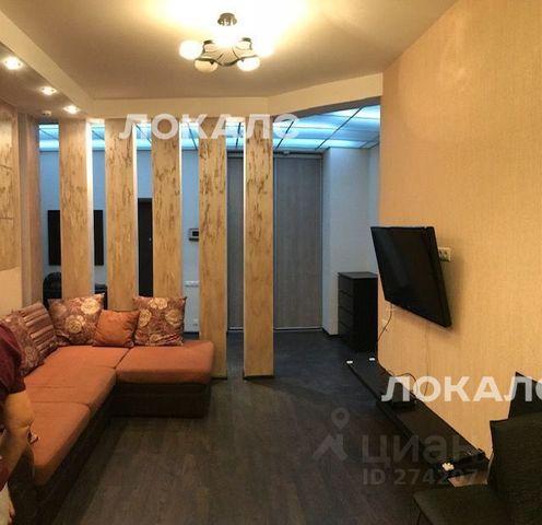 Сдается трехкомнатная квартира на улица Маршала Катукова, 24к3, метро Щукинская, г. Москва
