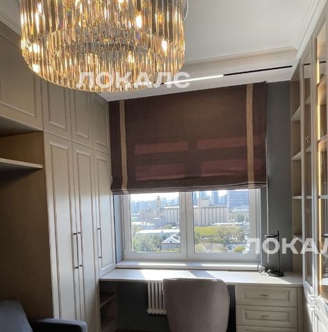 Сдается трехкомнатная квартира на Хорошевское шоссе, 25Ак3, метро Полежаевская, г. Москва