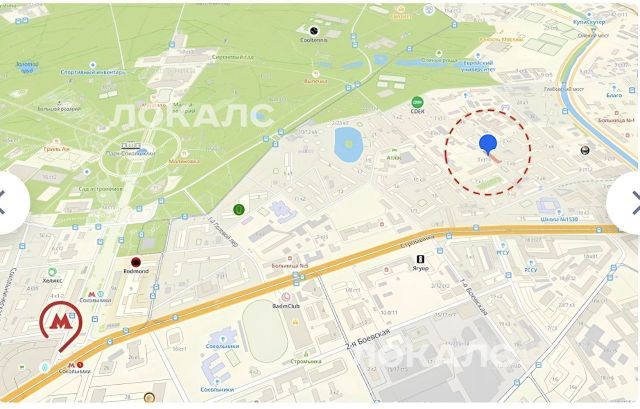 Аренда 1к квартиры на улица Короленко, 5А, метро Сокольники, г. Москва