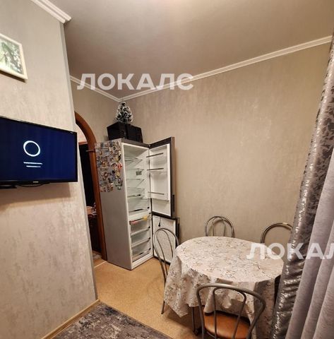 Сдается 1-к квартира на улица Исаковского, 20К1, метро Строгино, г. Москва