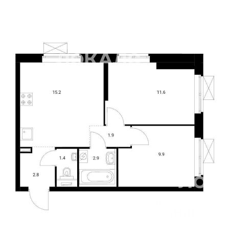 Сдается 3х-комнатная квартира на Перовское шоссе, 2к2, метро Нижегородская, г. Москва
