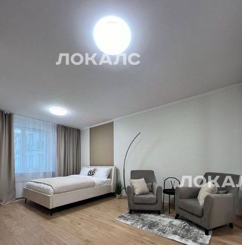 Сдаю 1-комнатную квартиру на Хорошевское шоссе, 12к1, метро Хорошёвская, г. Москва